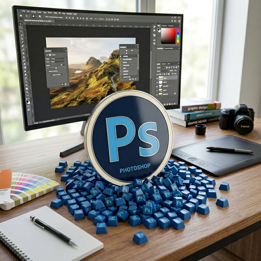 Adobe Photoshop image editing