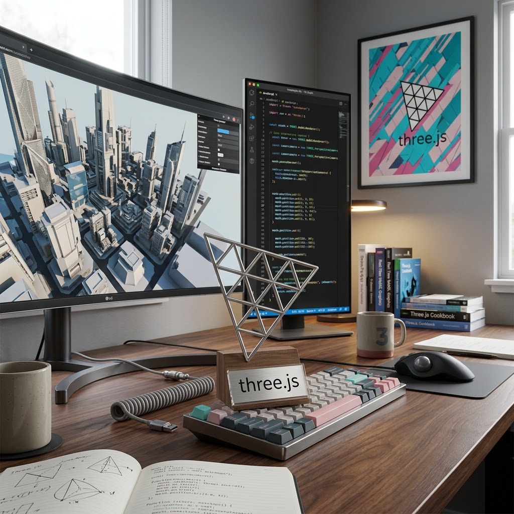 Three.js 3D web graphics